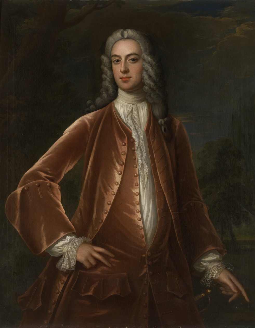 Sir William Middleton door English School