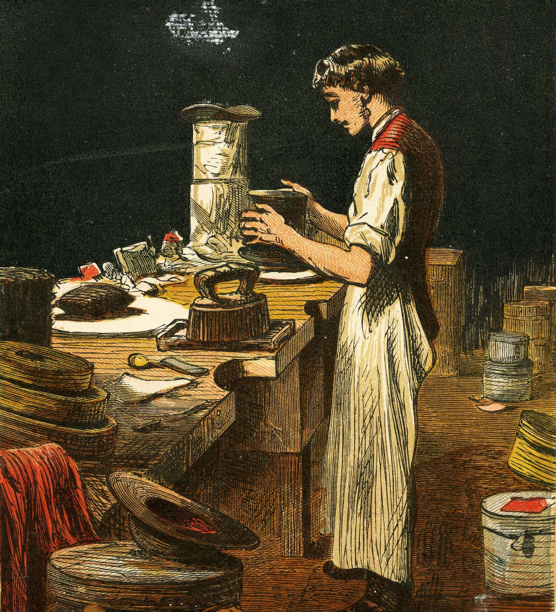 De Hoedenmaker, 1867 door English School