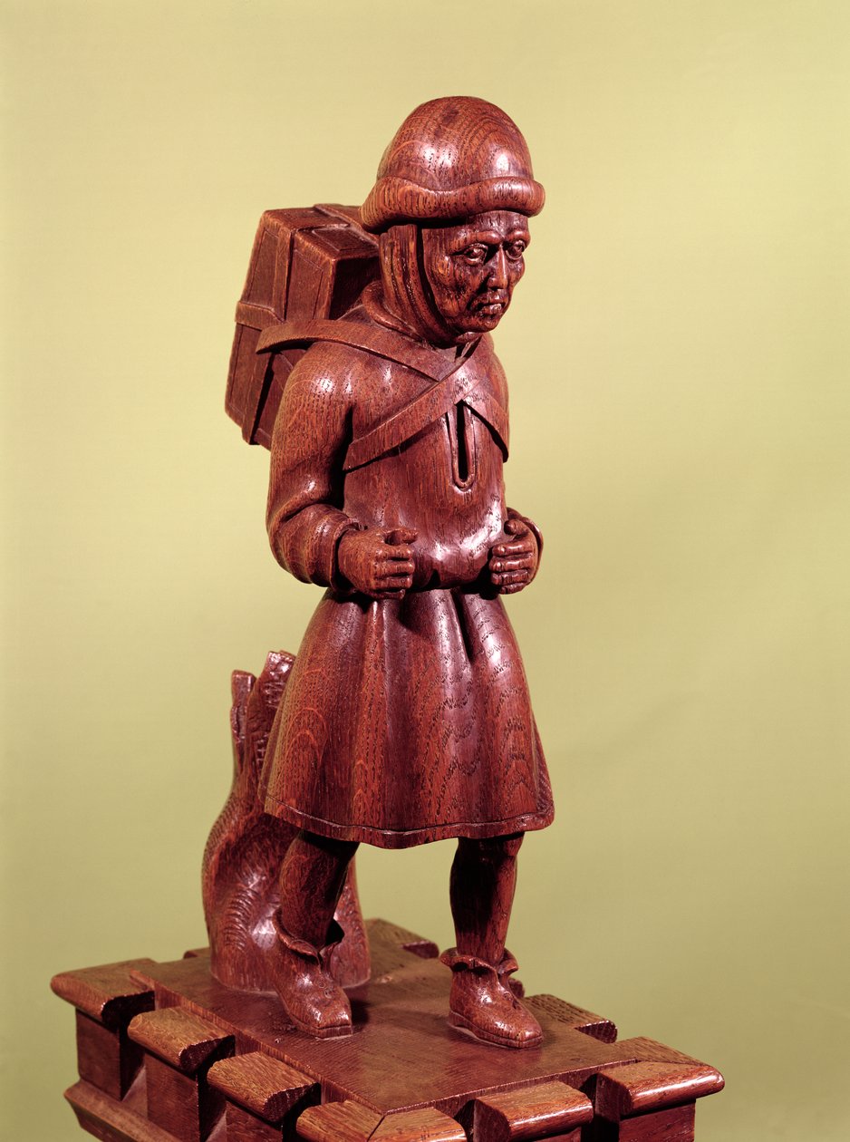 De marskramer van Swaffham, ca. 1462 door English School