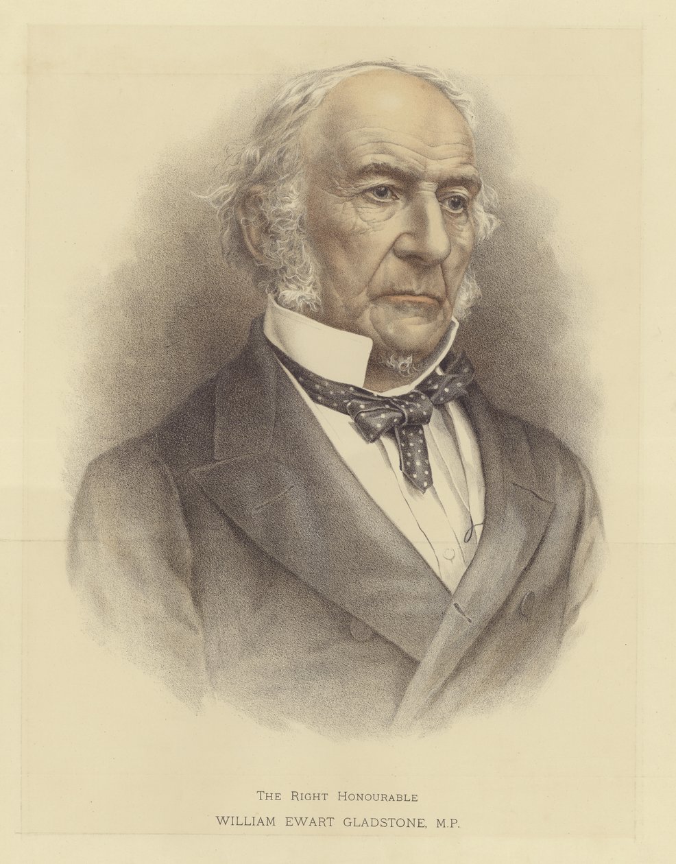 De Zeer Eerwaarde William Ewart Gladstone door English School