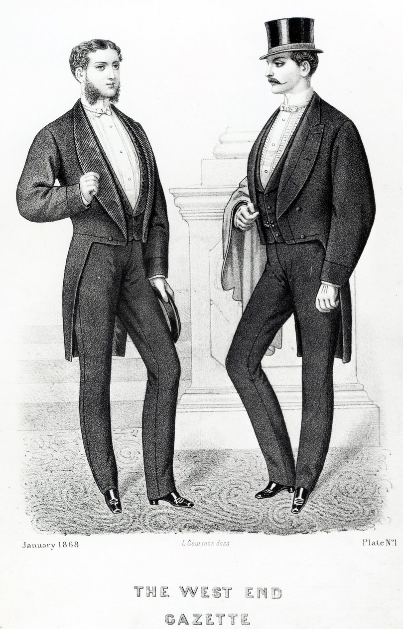 The West End Gazette, Engelse Kostuummaker, 1868 door English School