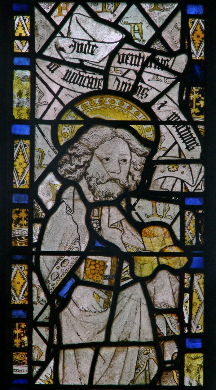 Het oostelijke raam met St. Filippus door English School