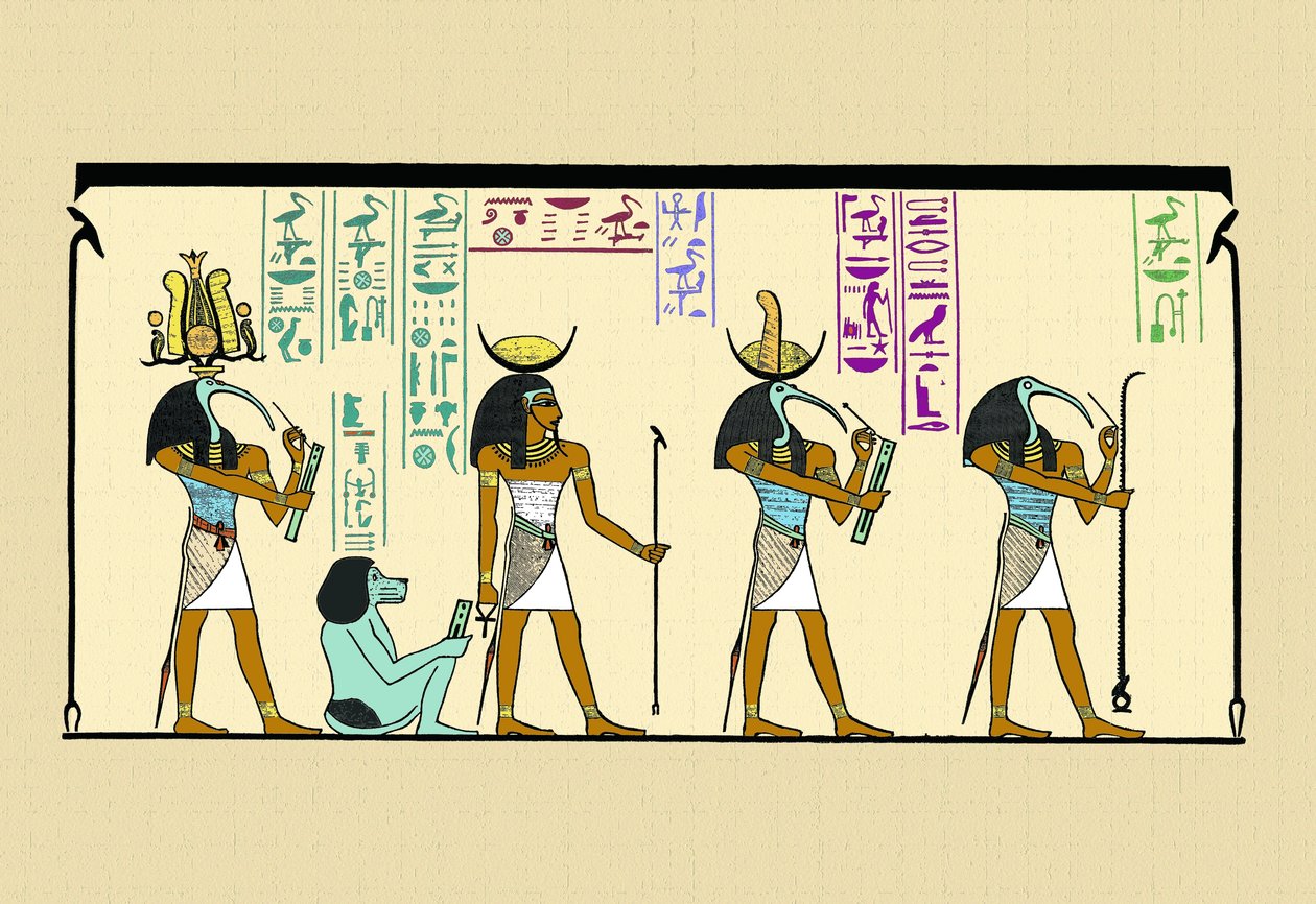 Thoth, Heer van het Schrijven door English School