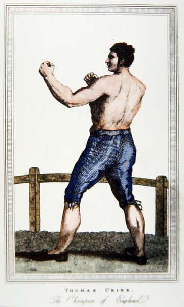 Tom Cribb (kleur litho) door English School