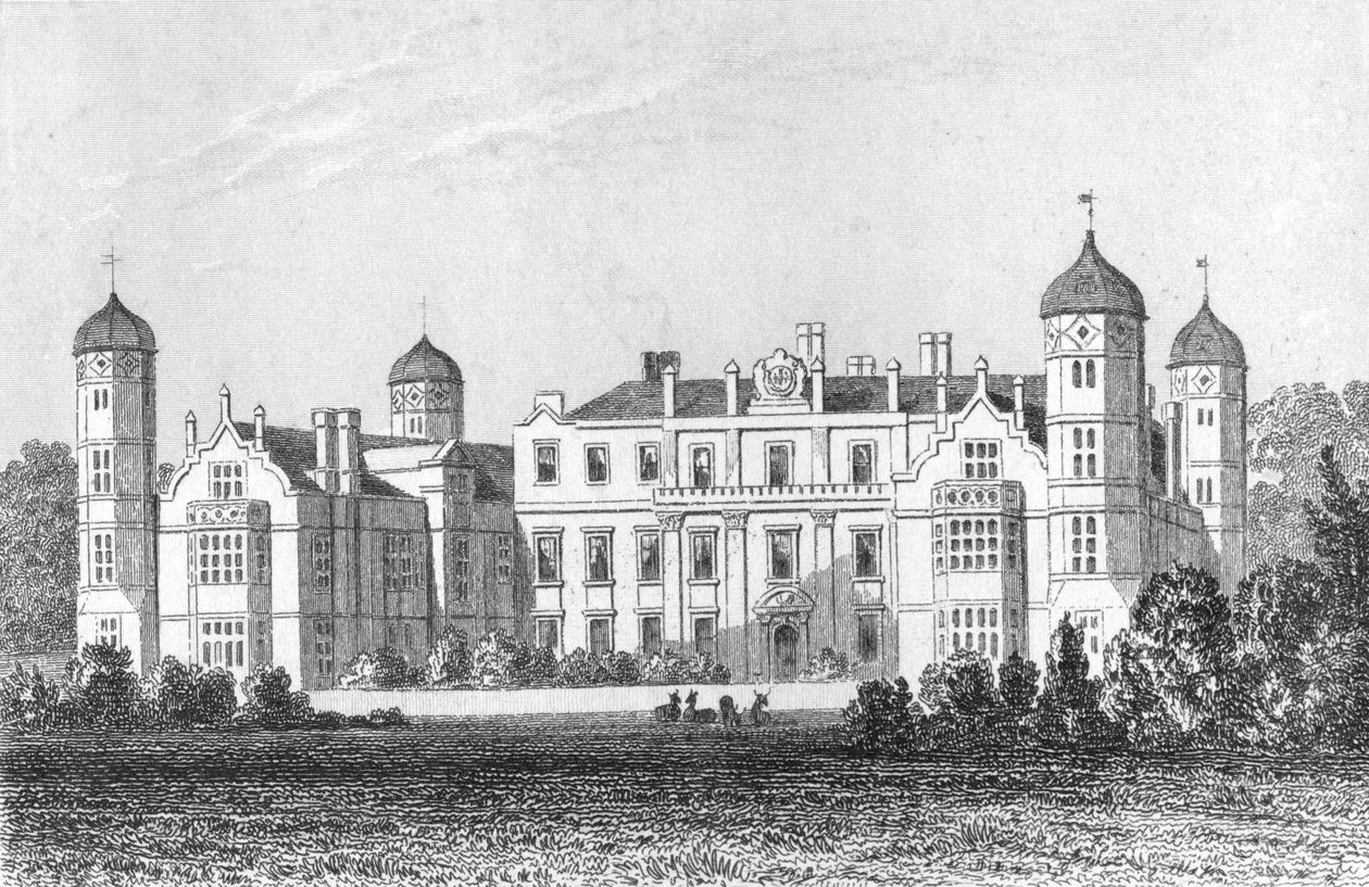 Uitzicht op Cobham Hall door English School