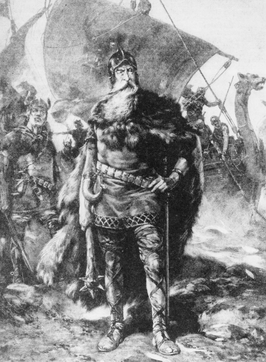 Vikingkrijger door English School
