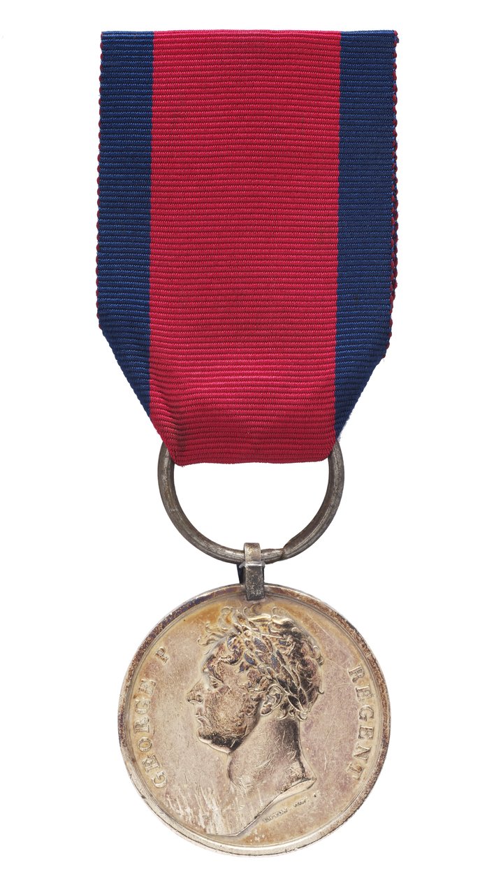 Waterloo-medaille door English School