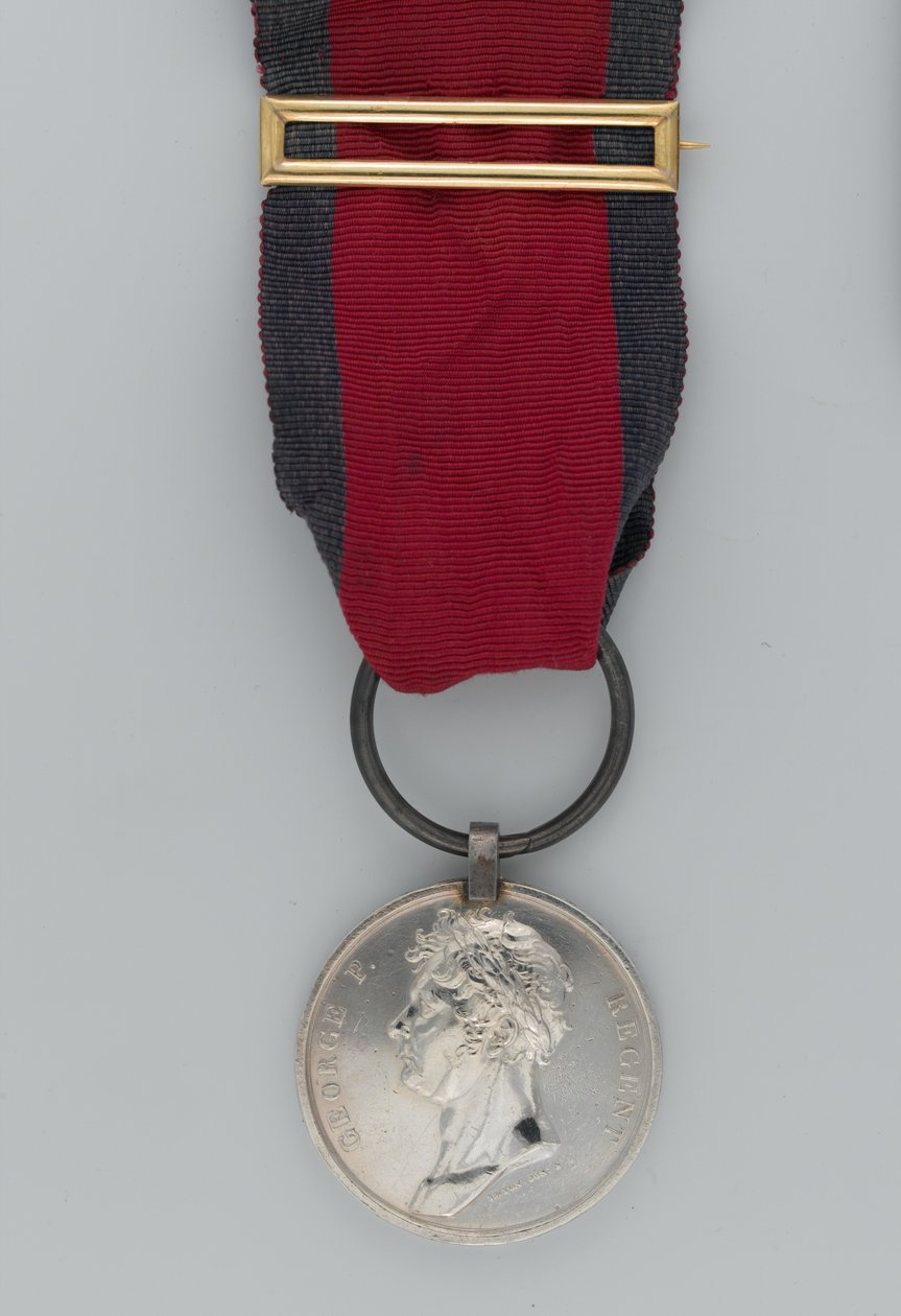 Waterloo-medaille door English School