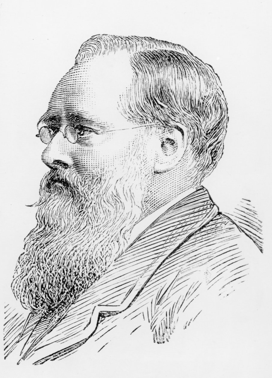 Wilkie Collins (1824-89) door English School