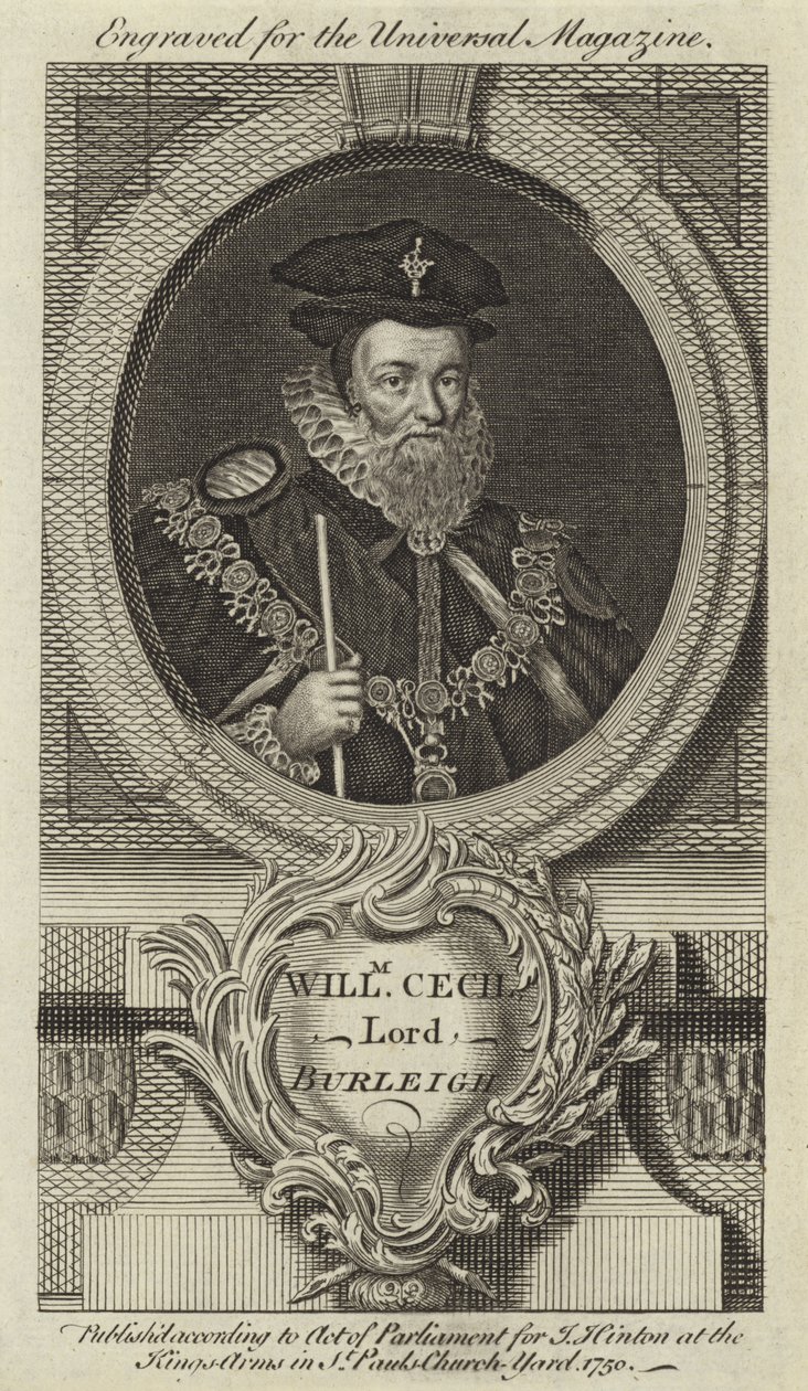 William Cecil, Lord Burleigh door English School