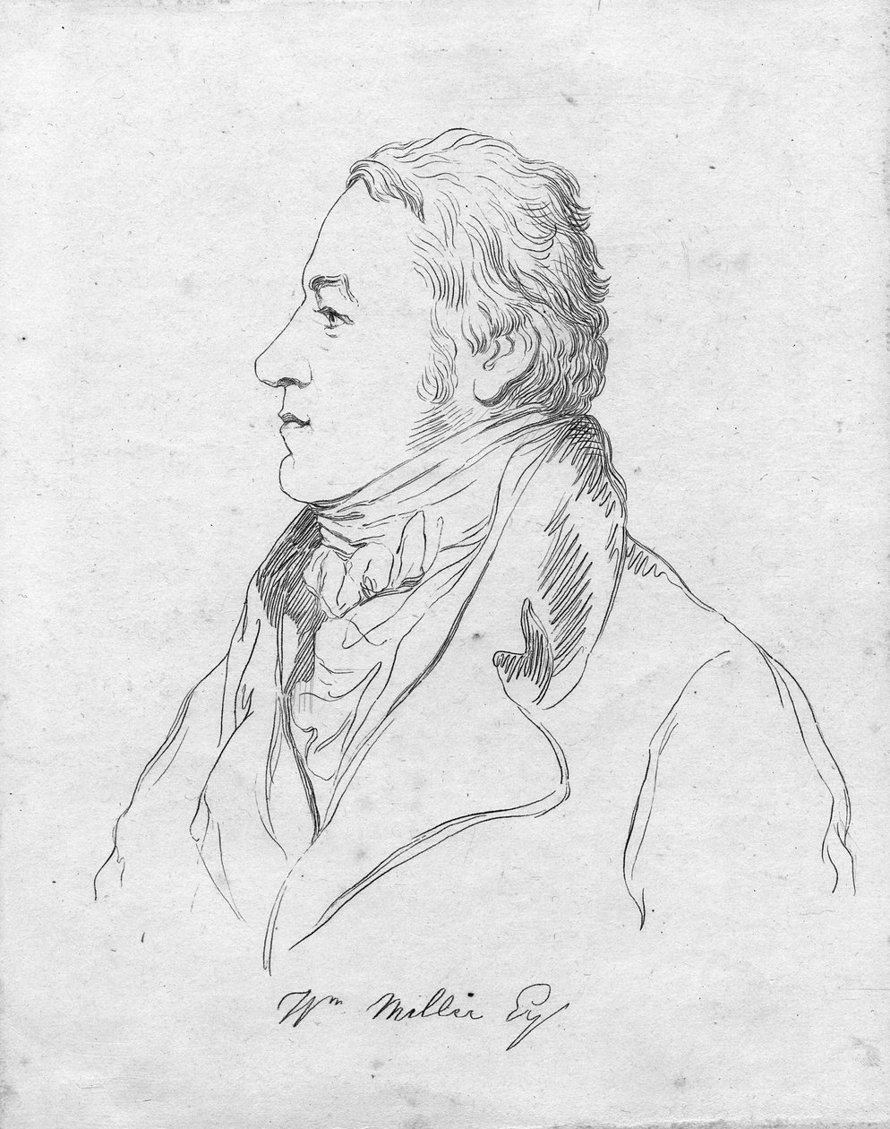 William Miller (gravure) door English School