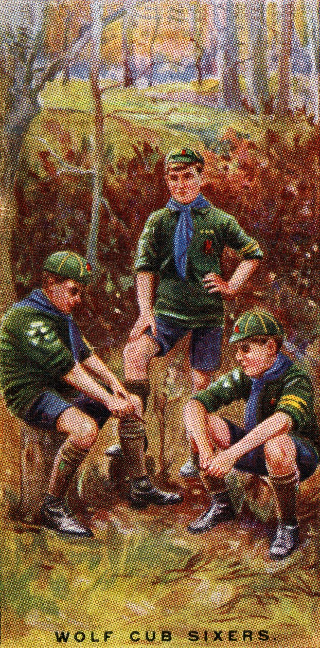 Wolf Cub Sixers, 1929 door English School