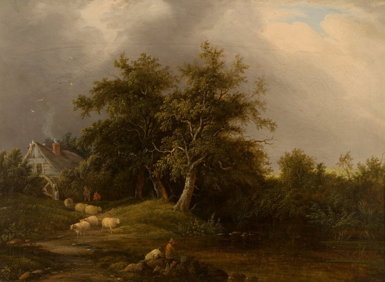 Landschap door English School English School