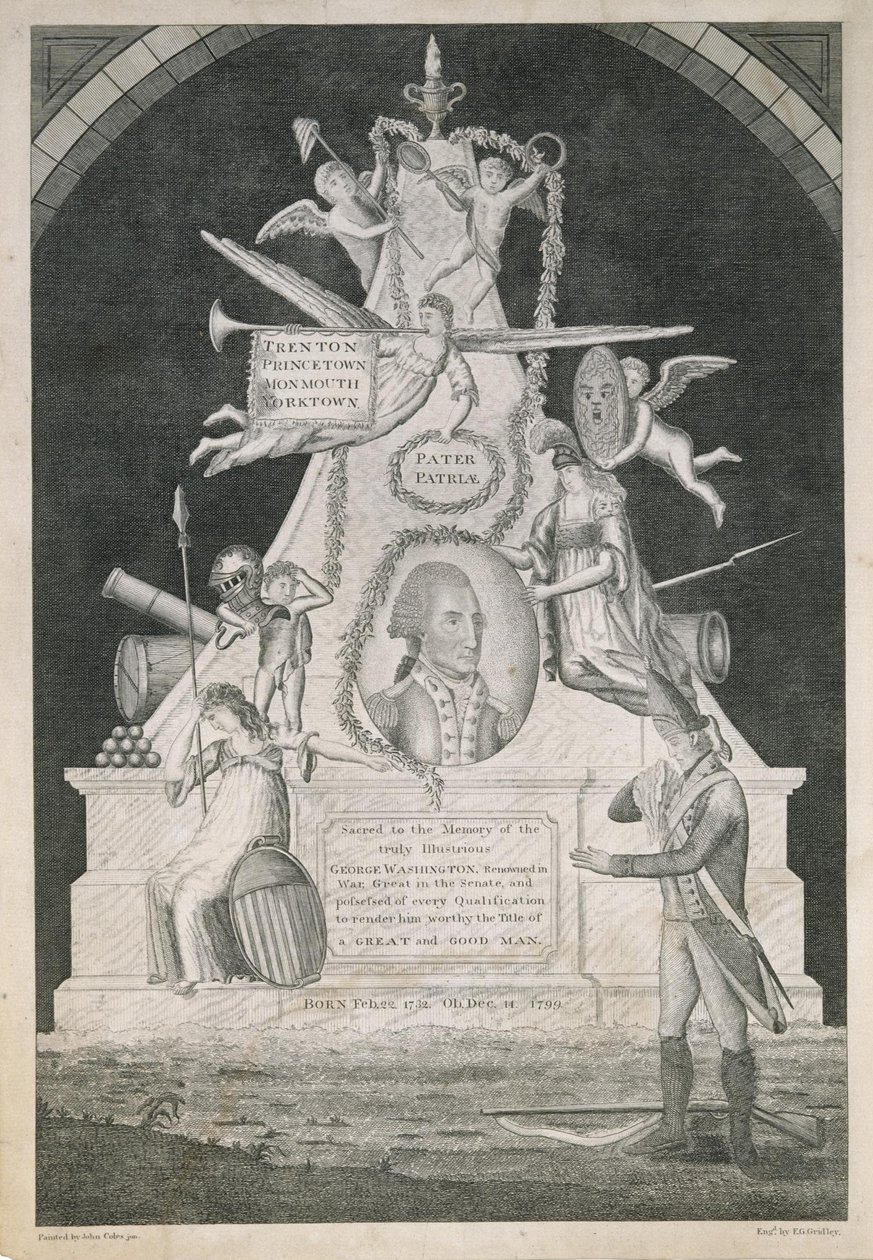 Pater Patriae door Enoch G. Gridley
