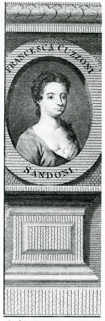 Francesca Cuzzoni (1696-1778) door Enoch Seeman