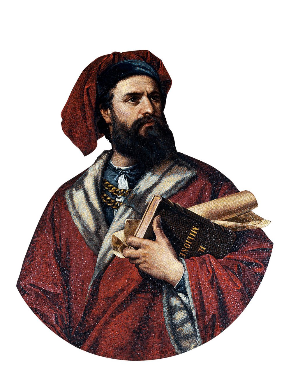Marco Polo, 1867 door Enrico Podio