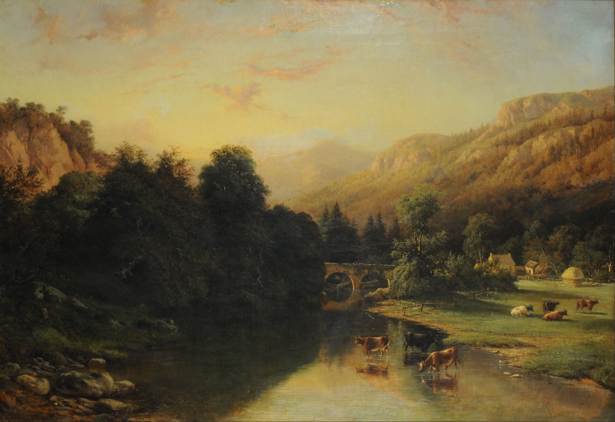 Landschap door Enrique Sheridan