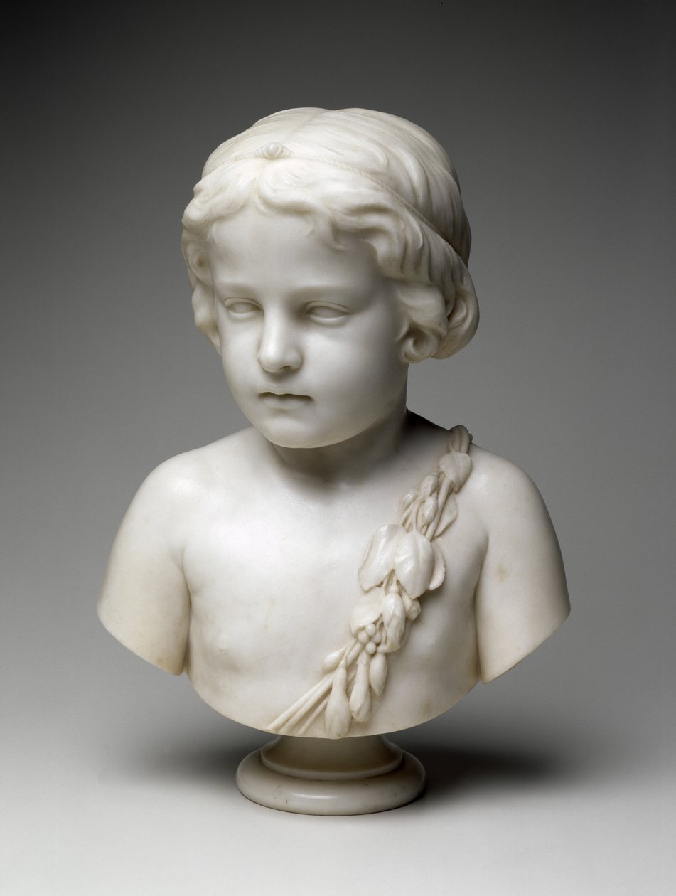 Infant Flora door Erastus Dow Palmer