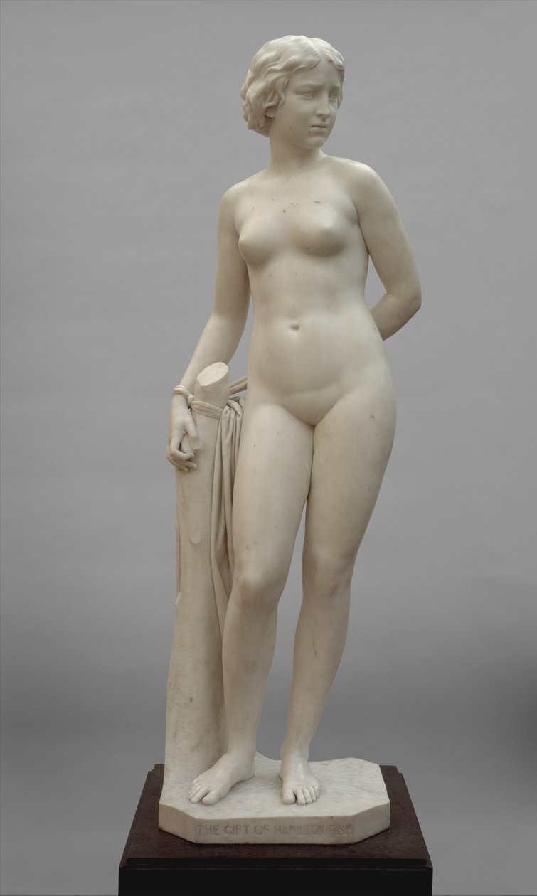 De Witte Gevangene door Erastus Dow Palmer