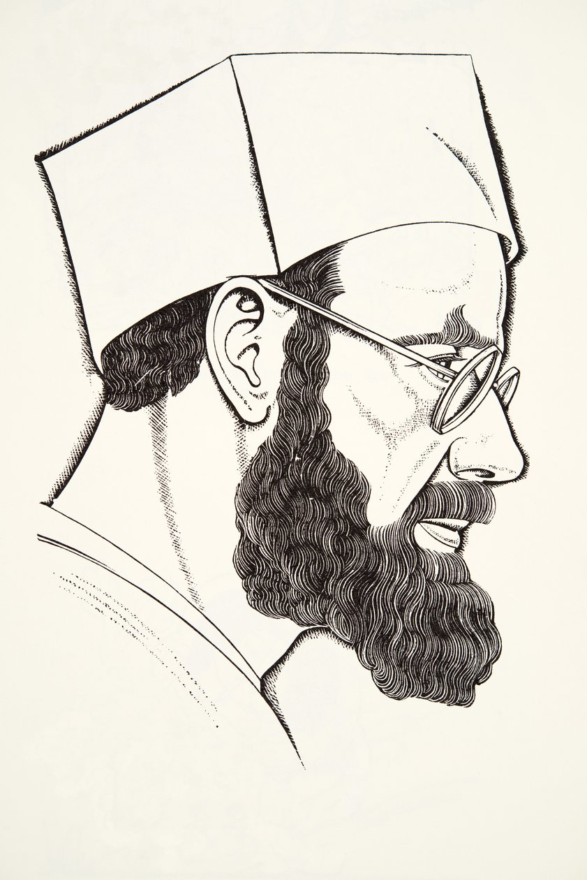 Zelfportret door Eric Gill