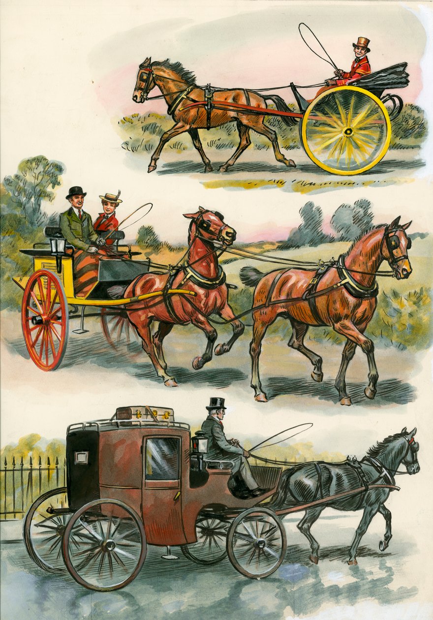 Paarden door Eric Parker