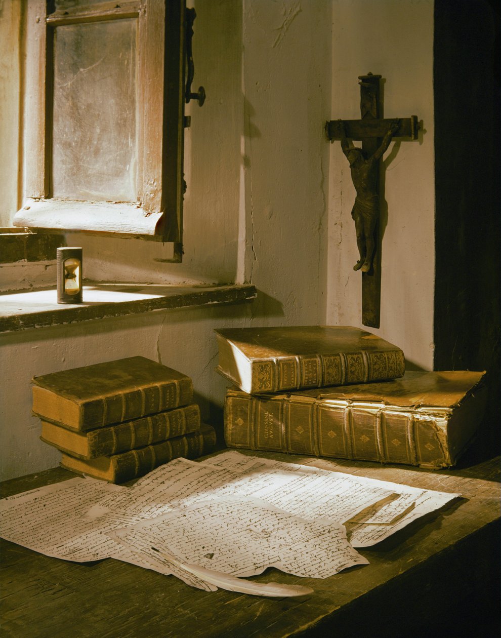 Het bureau van Blaise Pascal (foto) door Erich Lessing