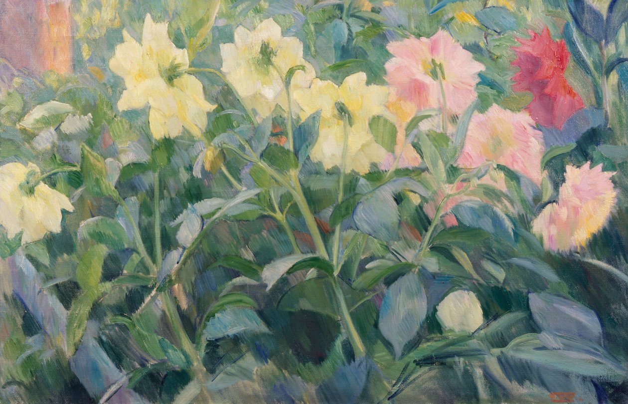 Dahlia door Erik Theodor Werenskiold
