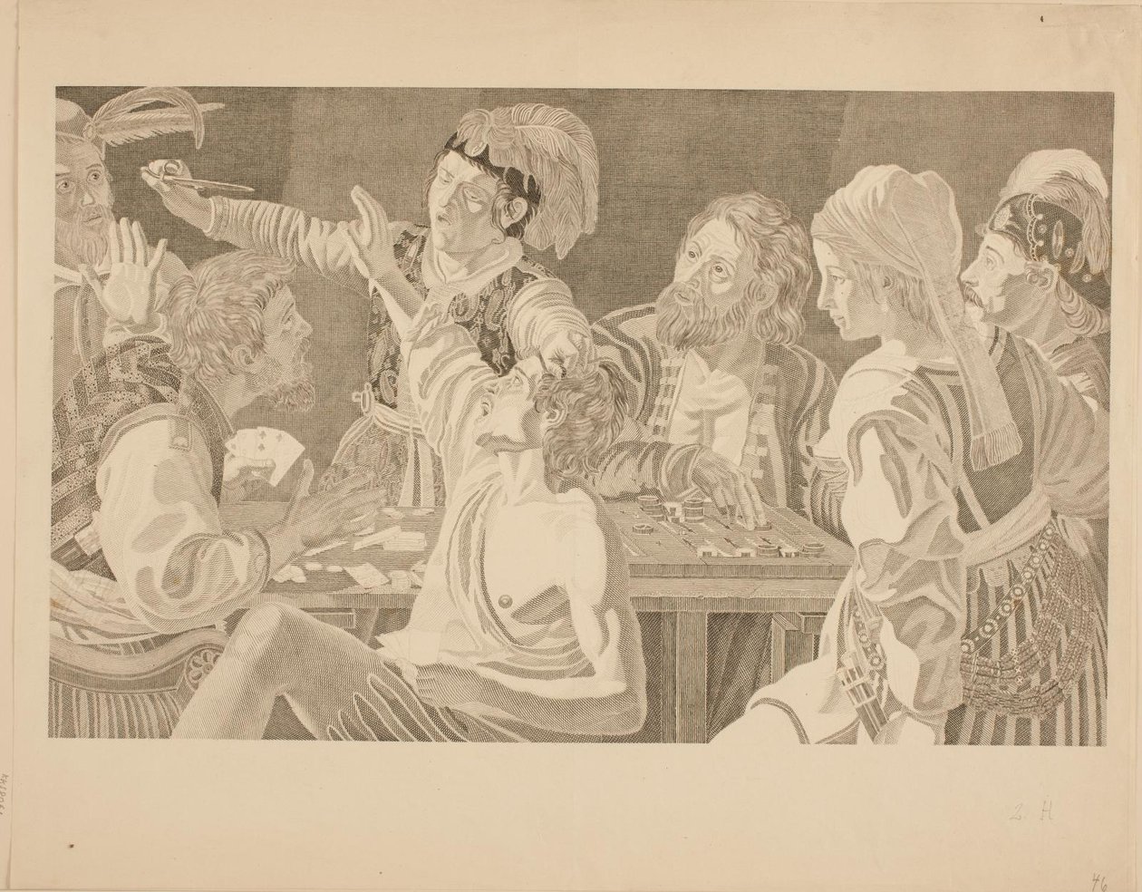 De Spelers door Erling Eckersberg