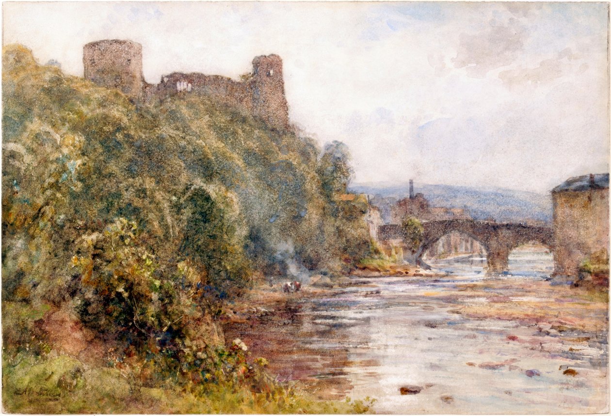 Barnard Castle door Ernest Albert Waterlow