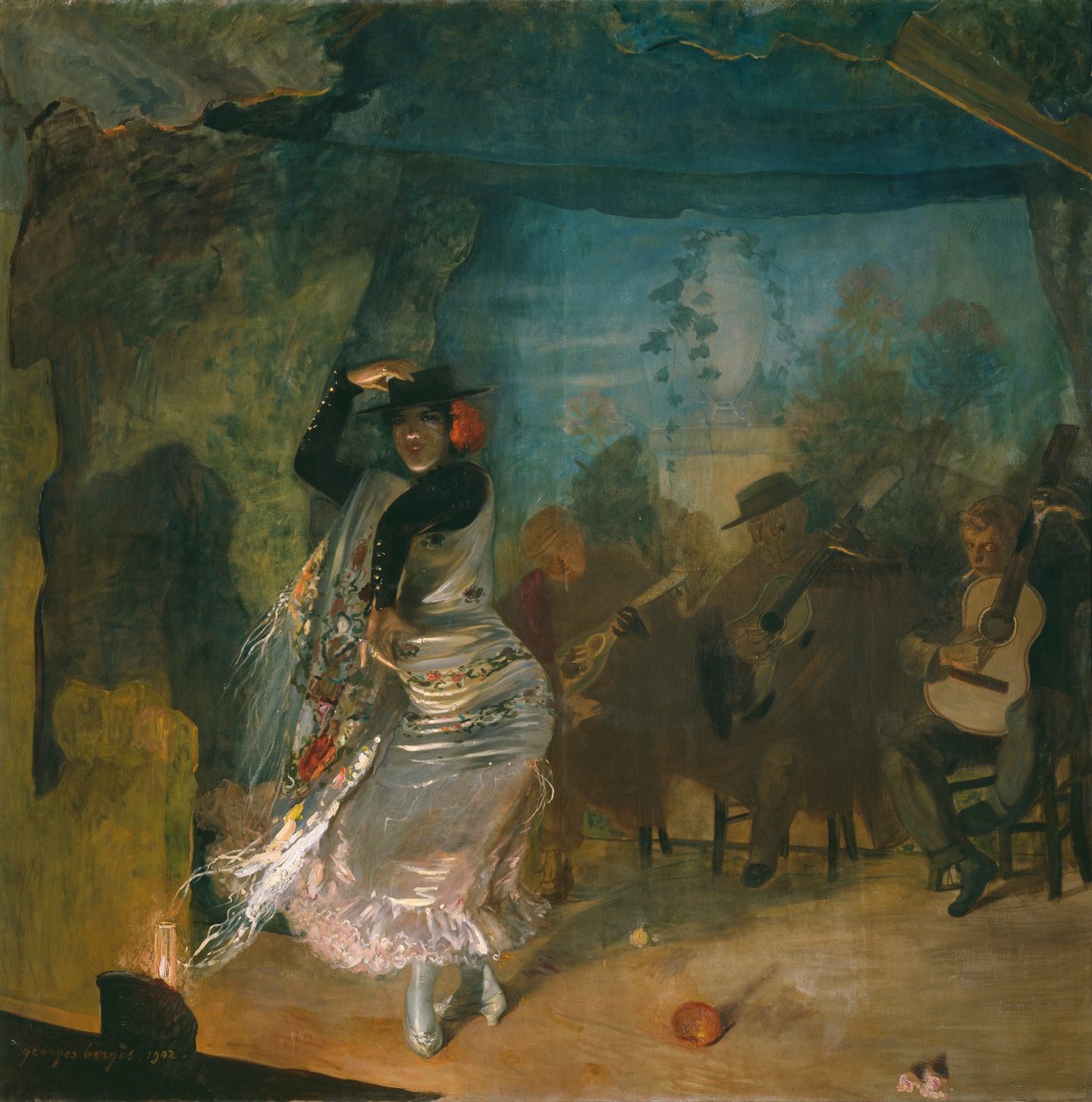 Tango, 1902 door Ernest Georges Berges