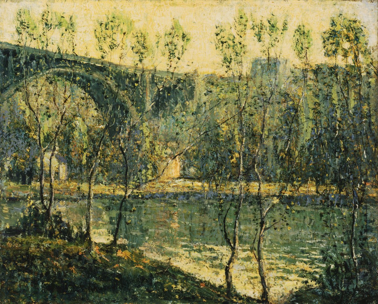 Lenteochtend door Ernest Lawson