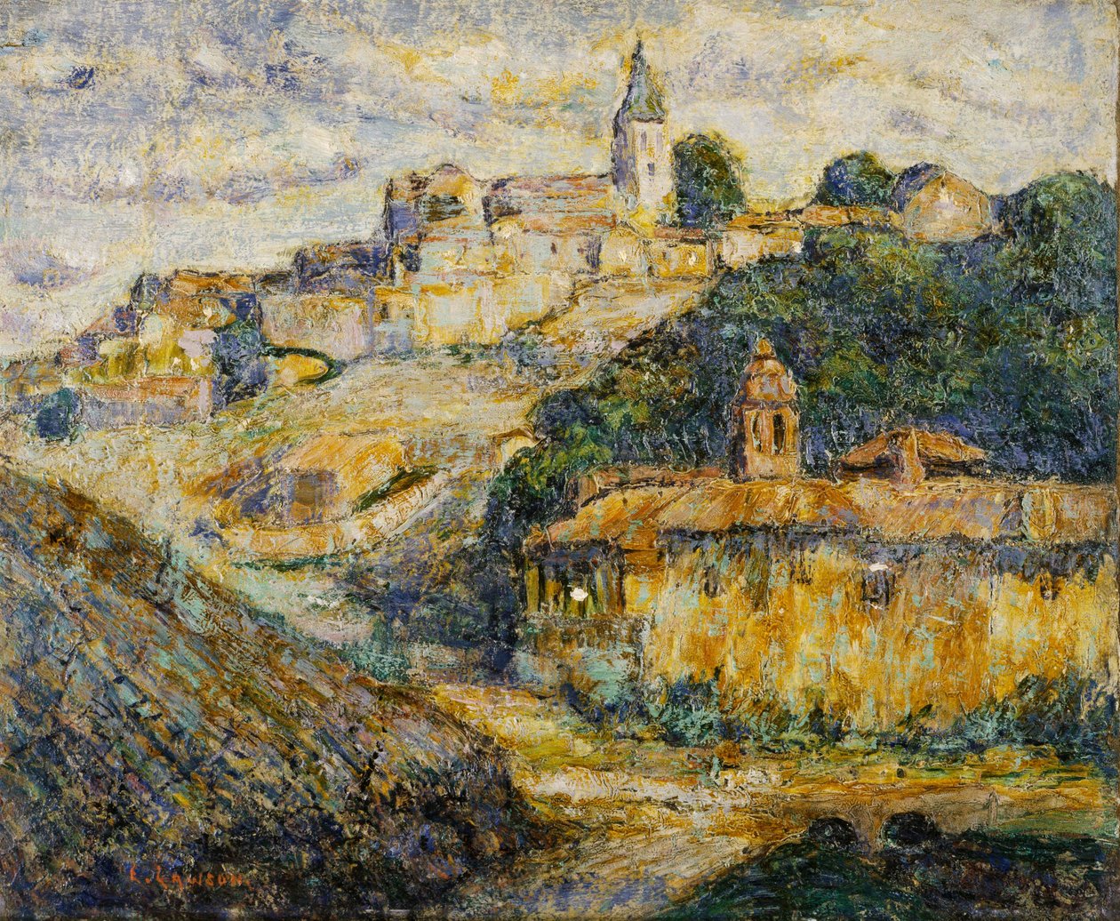 Schemering in Spanje door Ernest Lawson