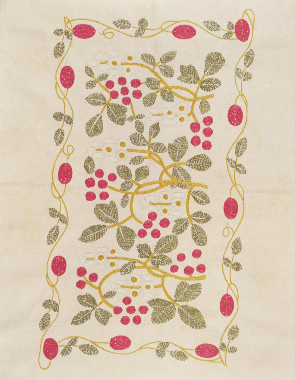 Borduurwerk, ca. 1900 door Ernest William Gimson