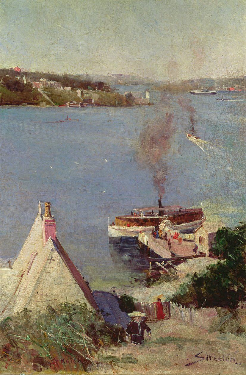 McMahons Point Veerboot door Arthur Streeton