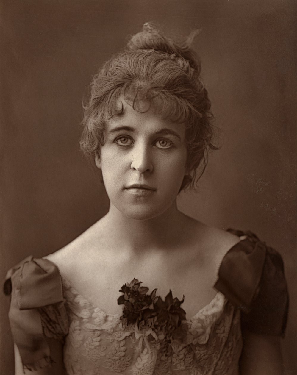 Miss Norreys, Britse actrice door Ernest Barraud