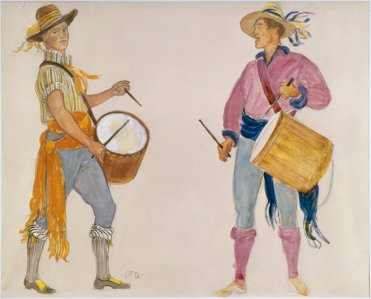 Drums door Ernest Bieler