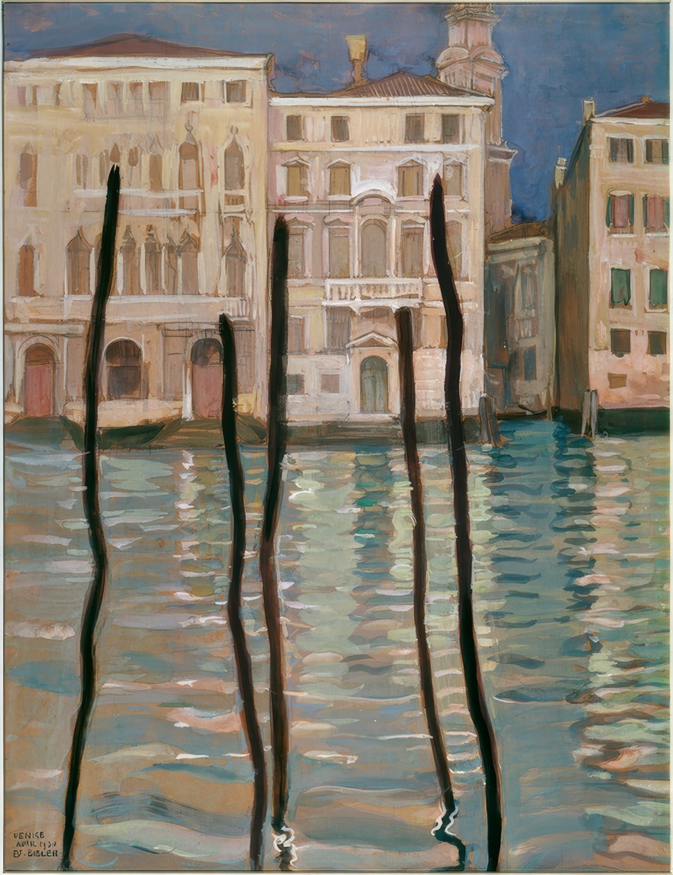 Venetië door Ernest Bieler