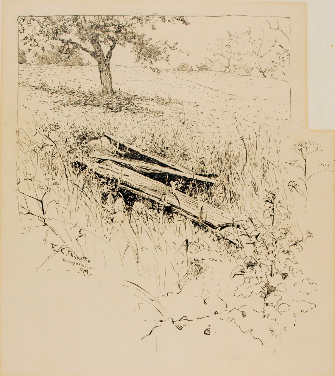 Verovering van Fort Ticonderoga door Ernest C. Peixotto