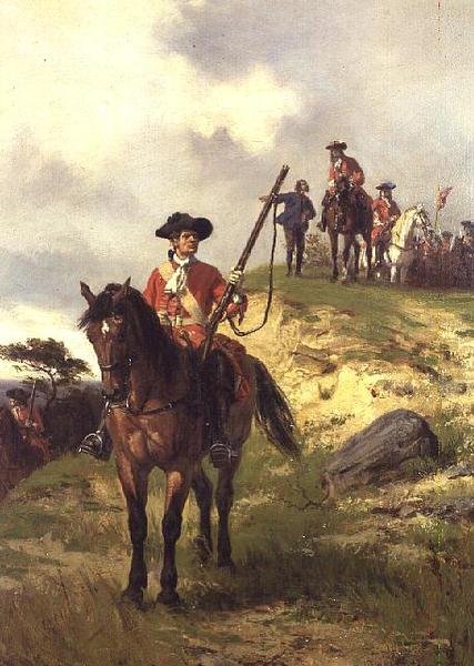 De buitenpost door Ernest Crofts