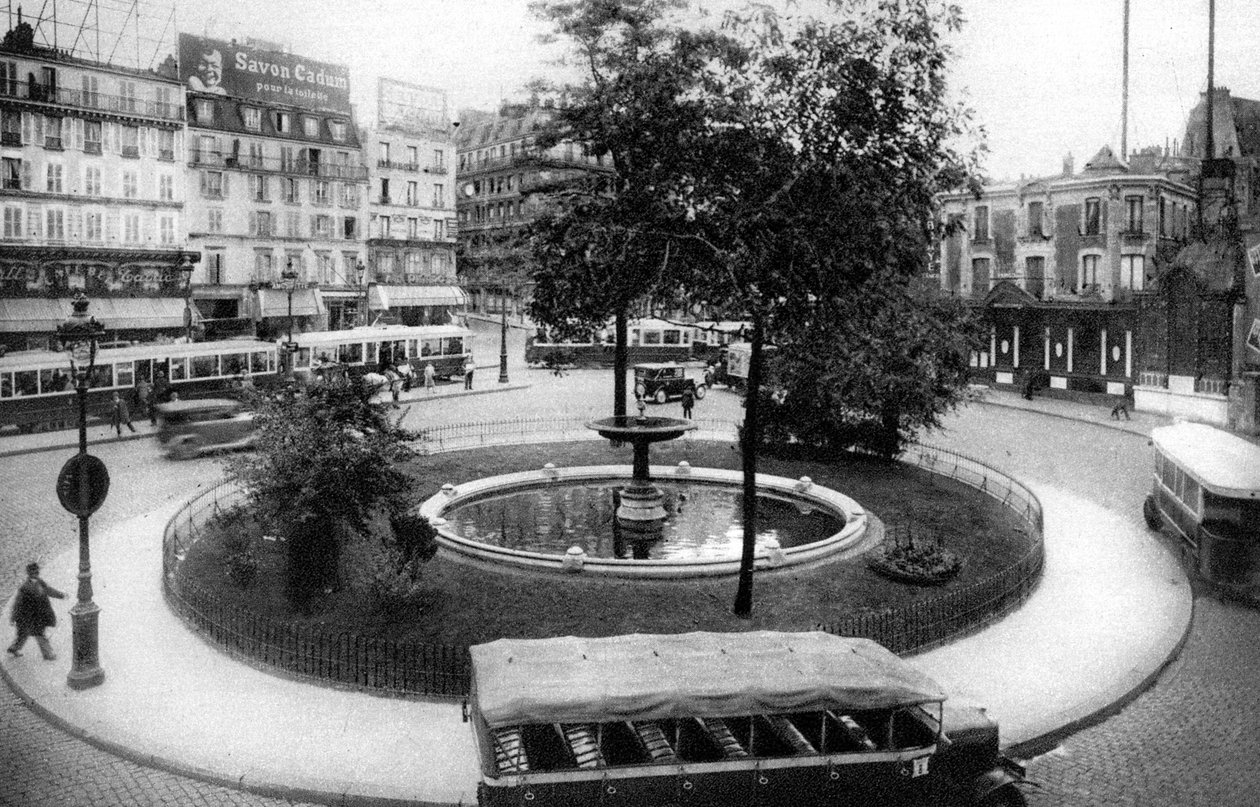 Place Pigalle, Parijs, 1931 door Ernest Flammarion