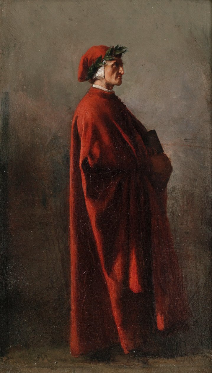 Dante Alighieri door Jean Louis Ernest Meissonier