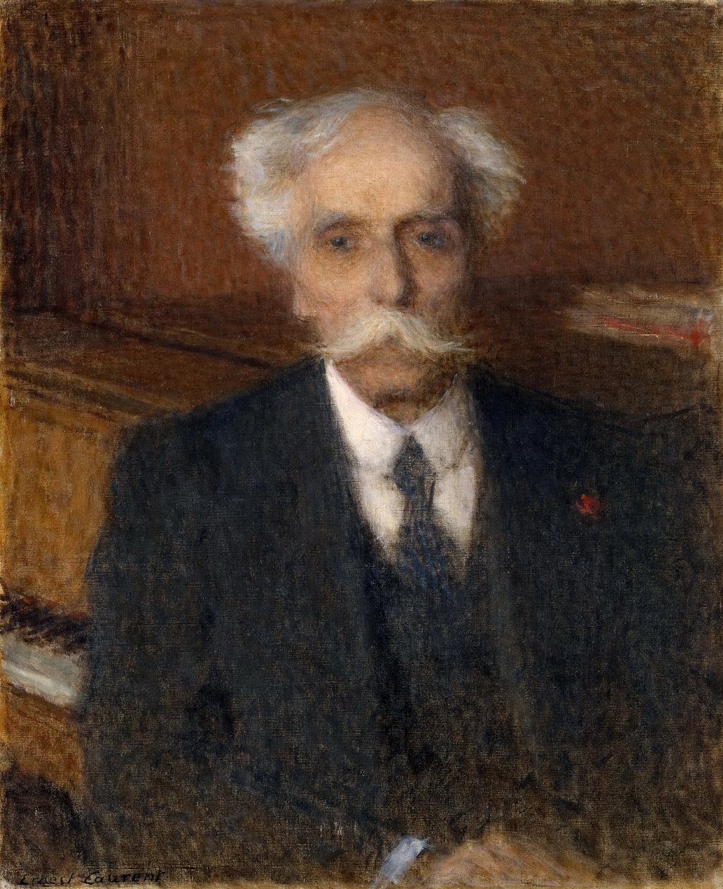 Portret van Gabriel Fauré 1845-1924 door Ernest Laurent