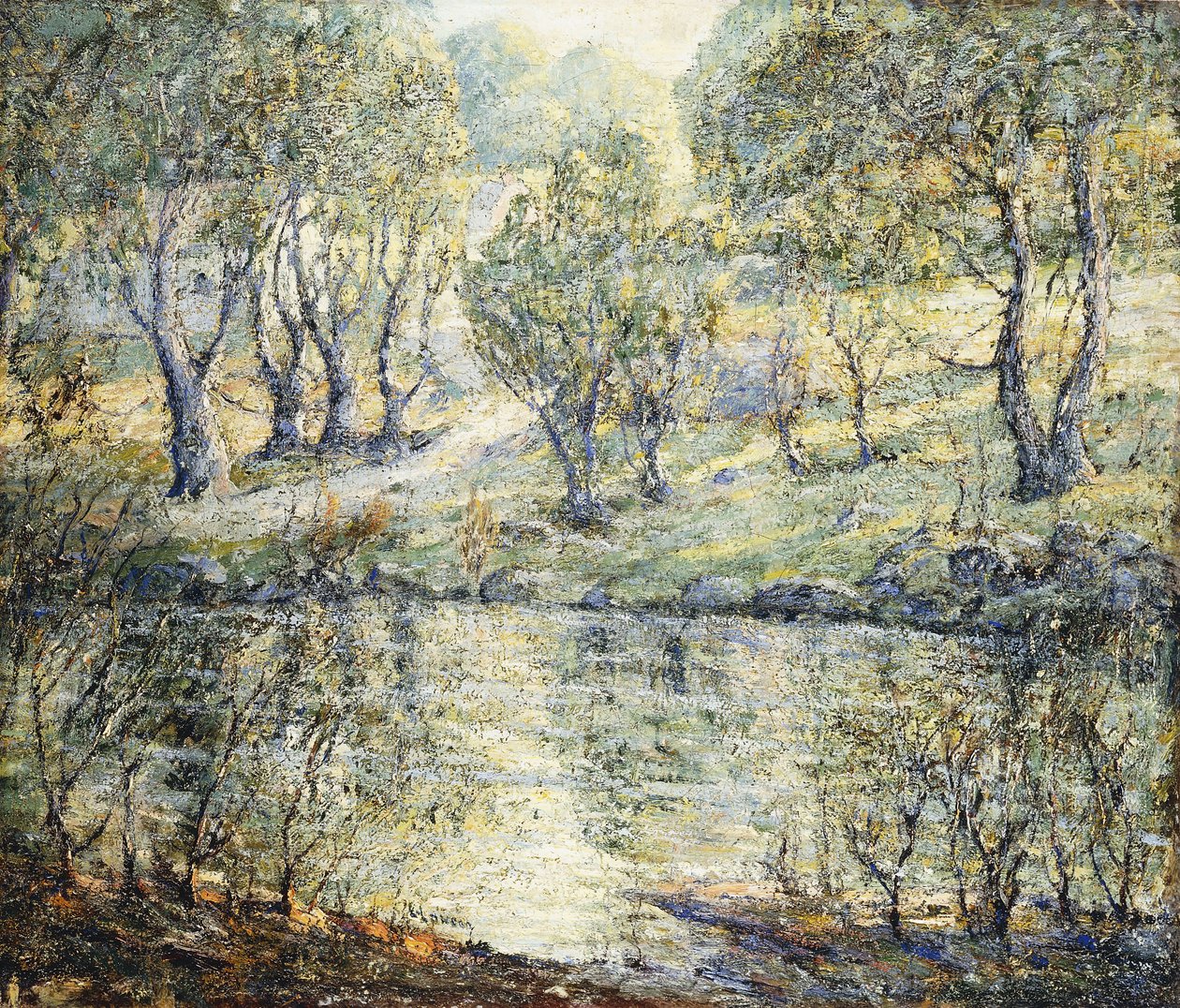 Pad naar de rivier door Ernest Lawson