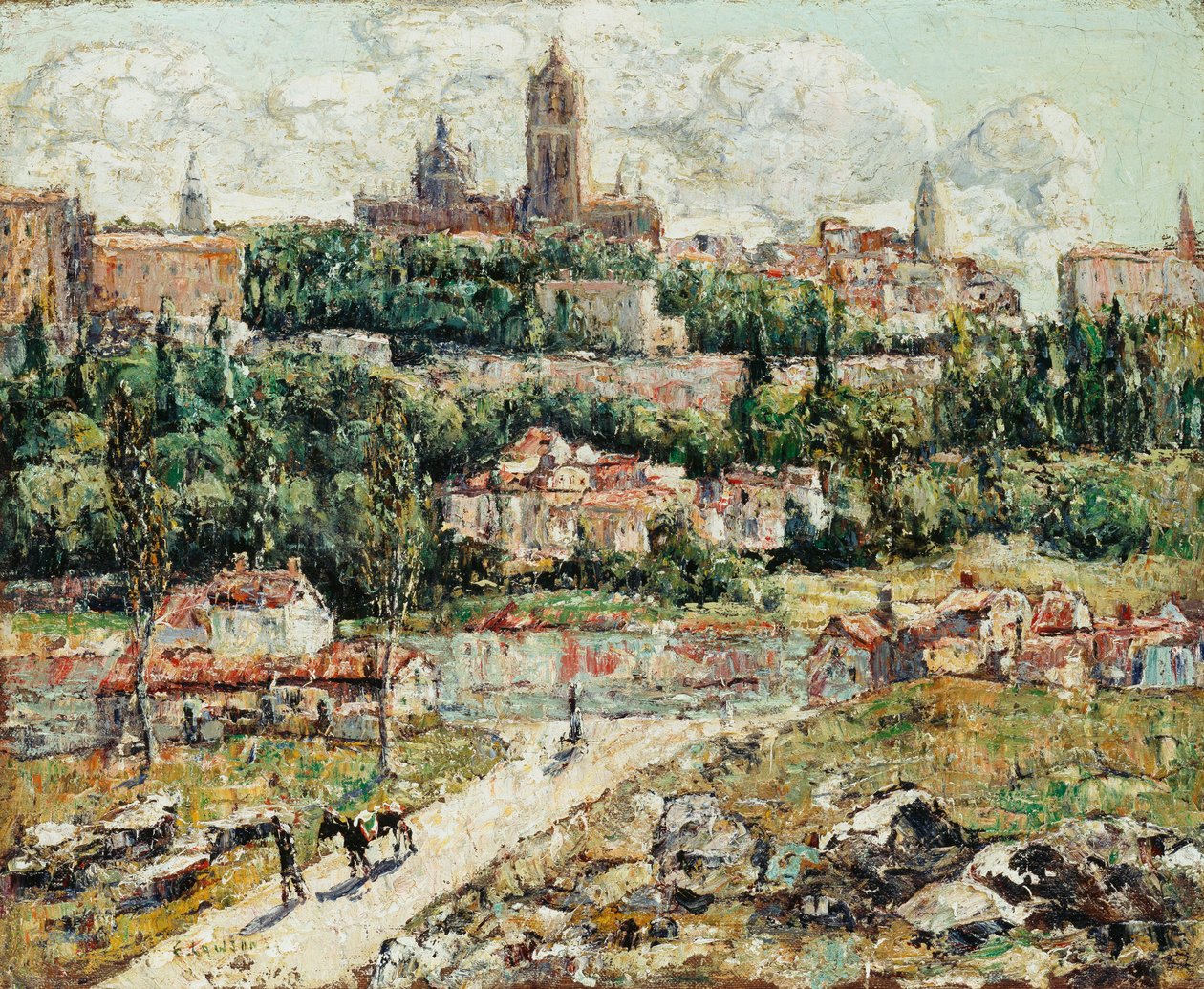 Segovia, Spanje door Ernest Lawson