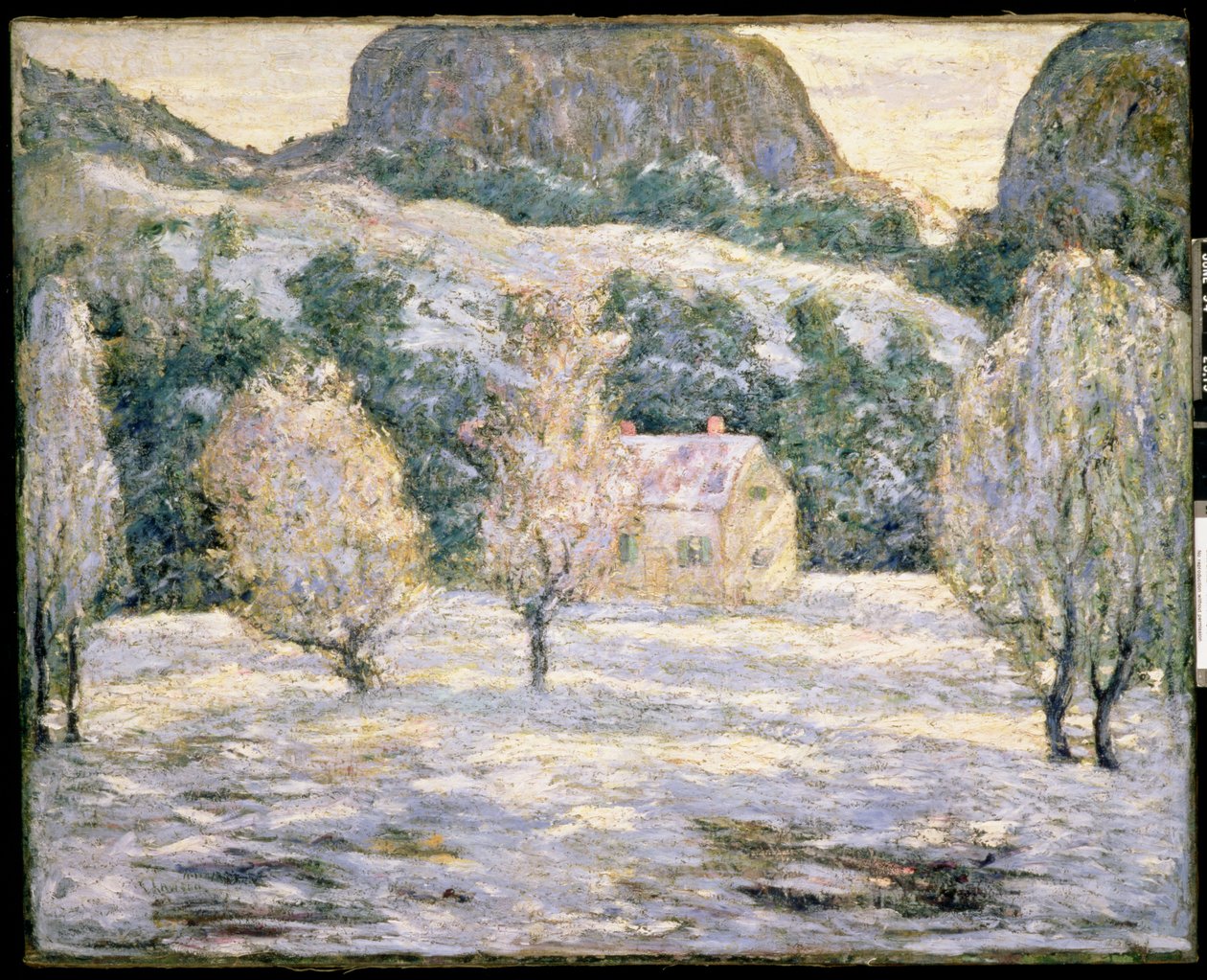 Winter, c.1919 door Ernest Lawson