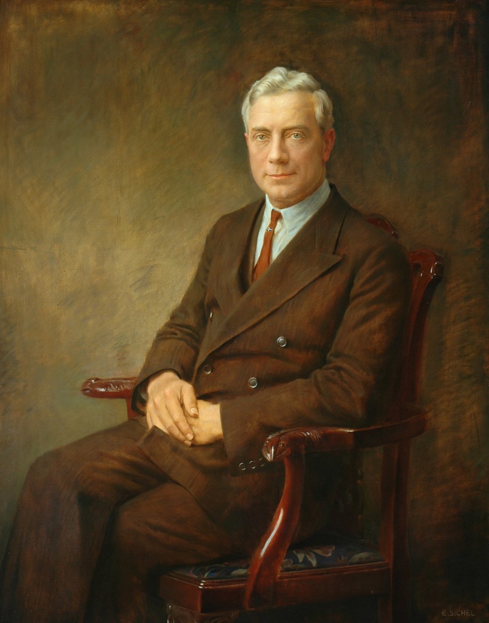 Sir Benjamin Dawson door Ernest Leopold Sichel