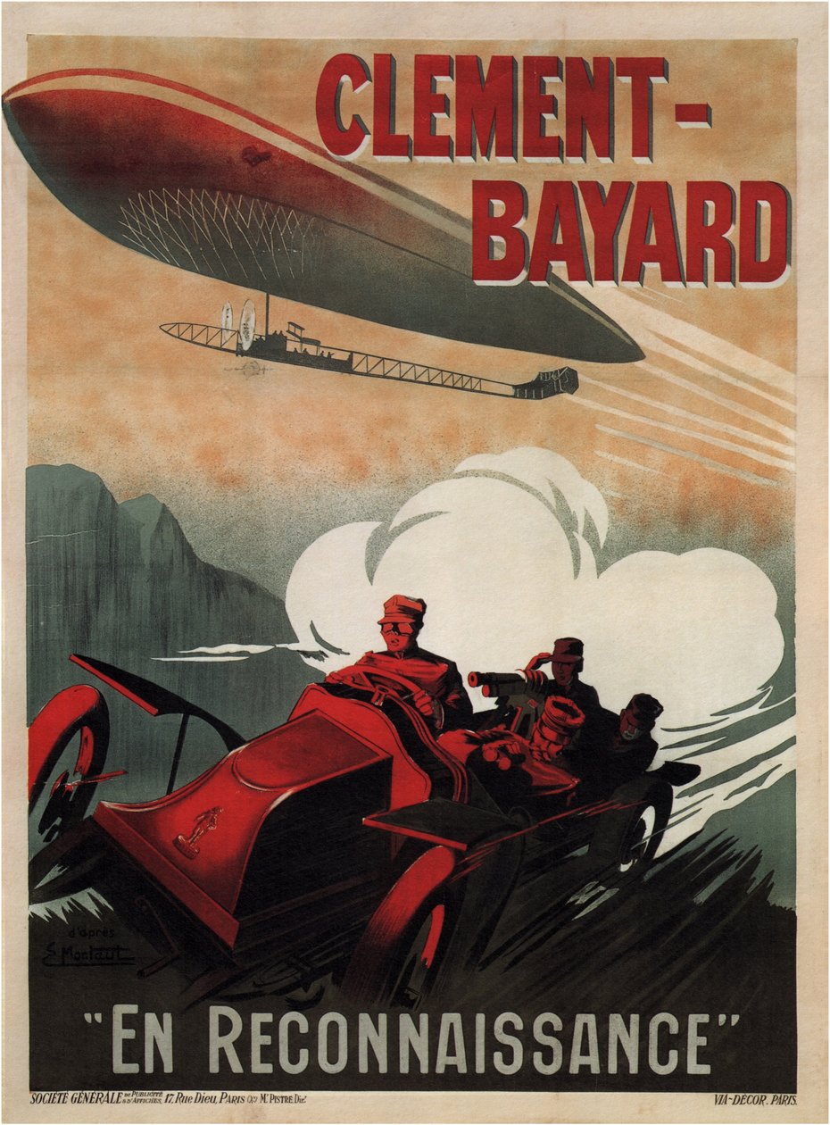 Clément-Bayard, 1915 door Ernest Montaut