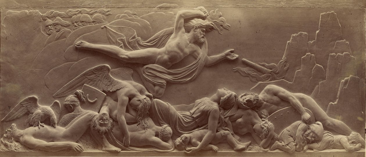 [Surtur Hurls Fire]. door Ernst Alpers