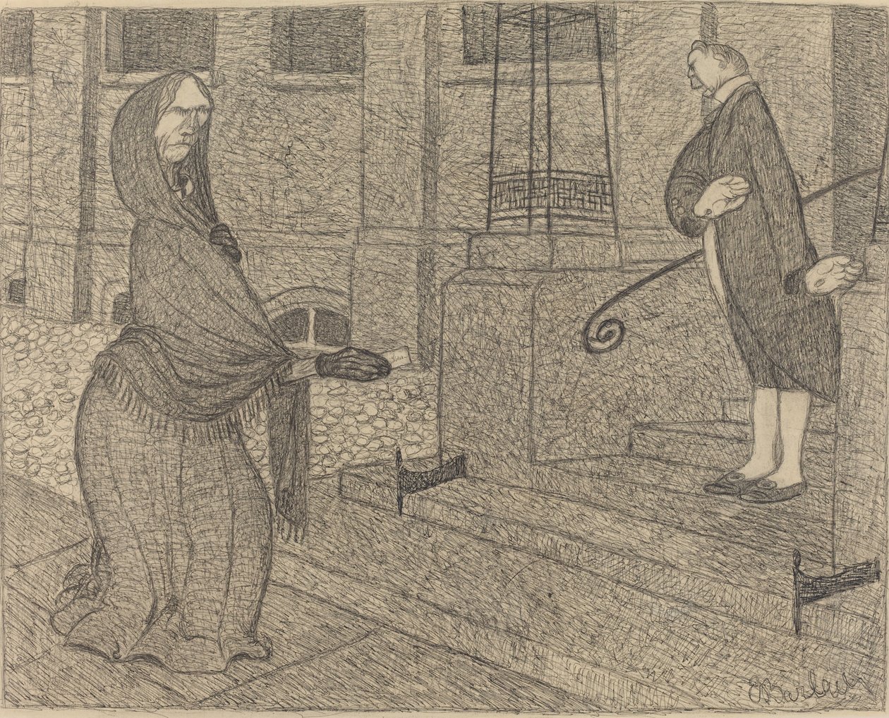 Hoog-Klasse door Ernst Barlach