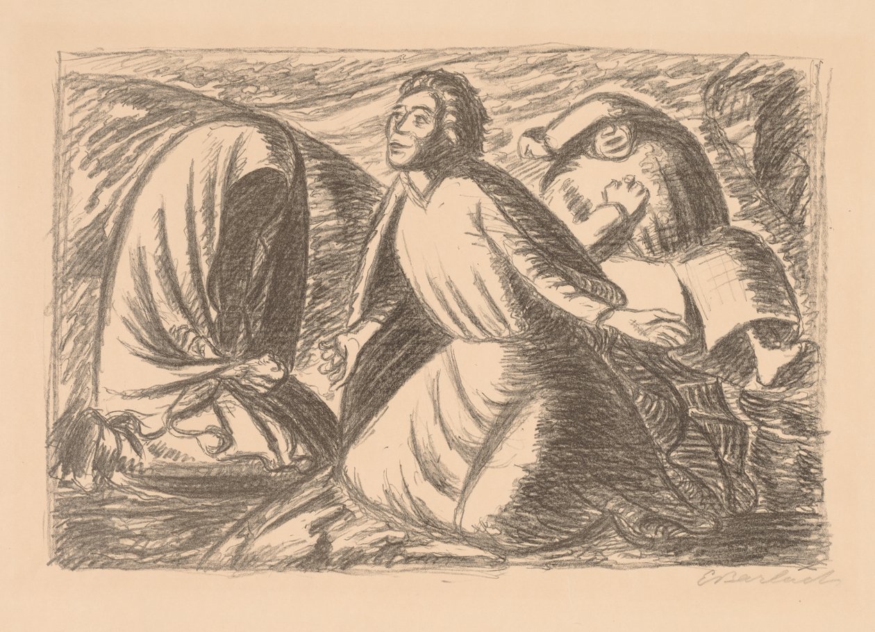 Hoop en Wanhoop II door Ernst Barlach